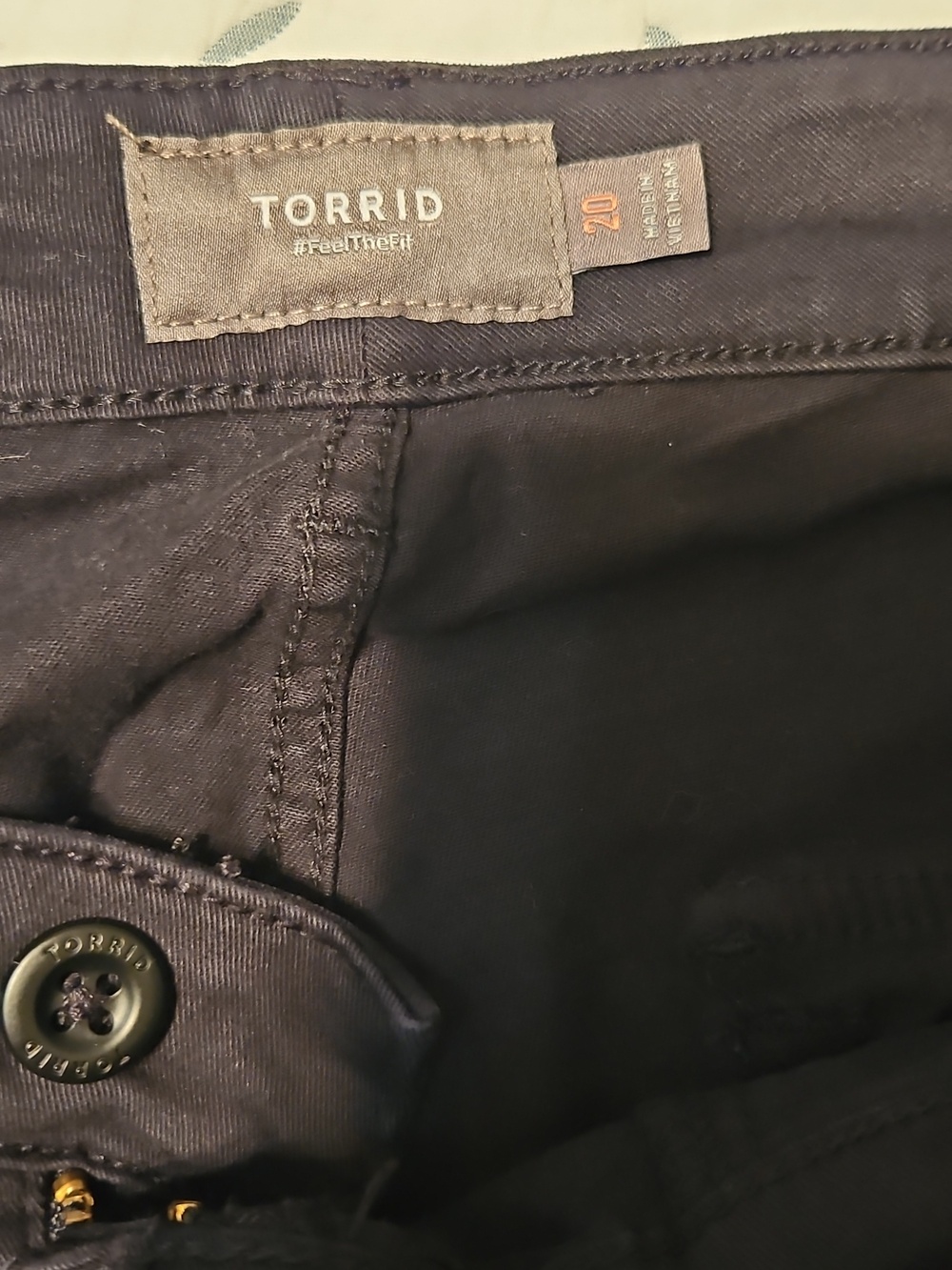 Torrid Wide Leg Capri Pants - Picture 2 of 4